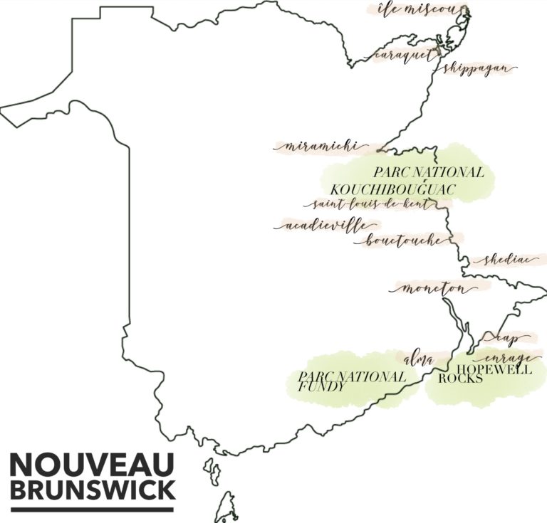 Canada Road trip de 5 jours à l’Est du NouveauBrunswick • Our