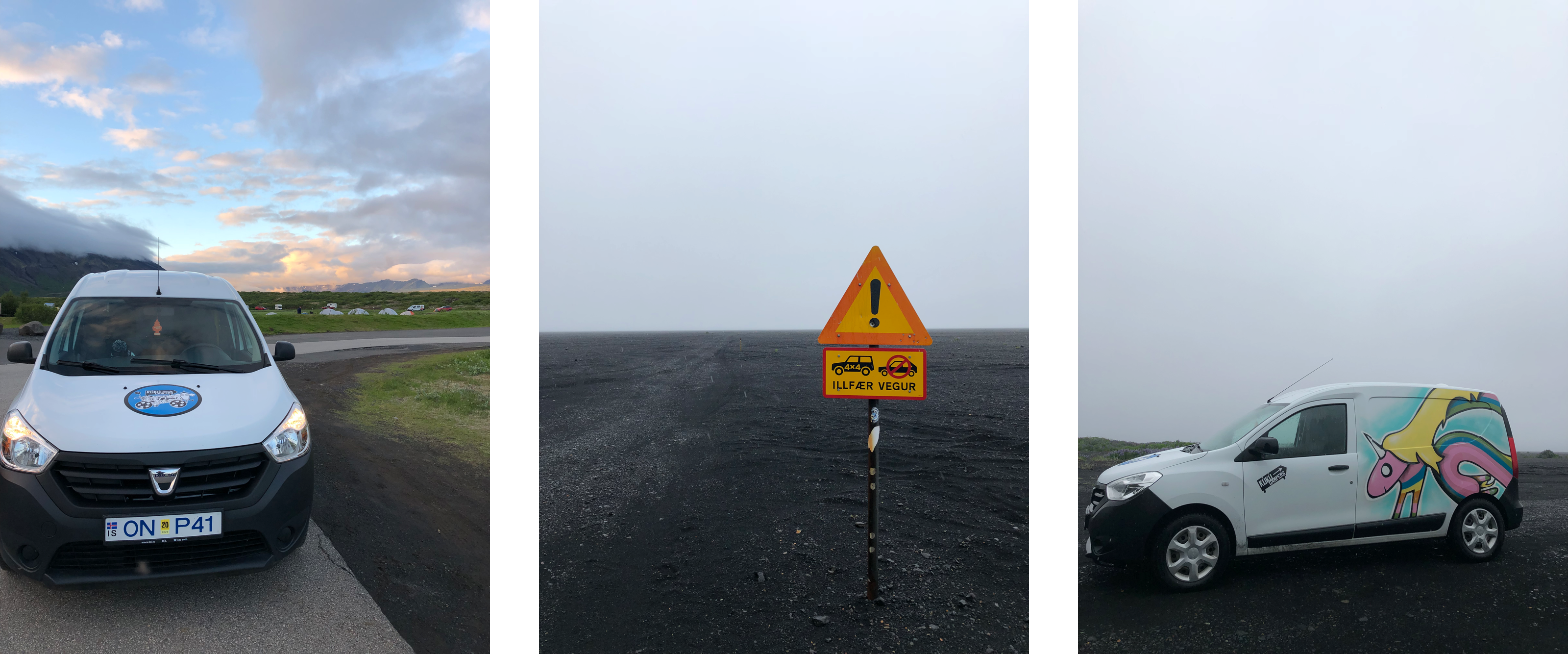 Organiser un road trip en van en Islande