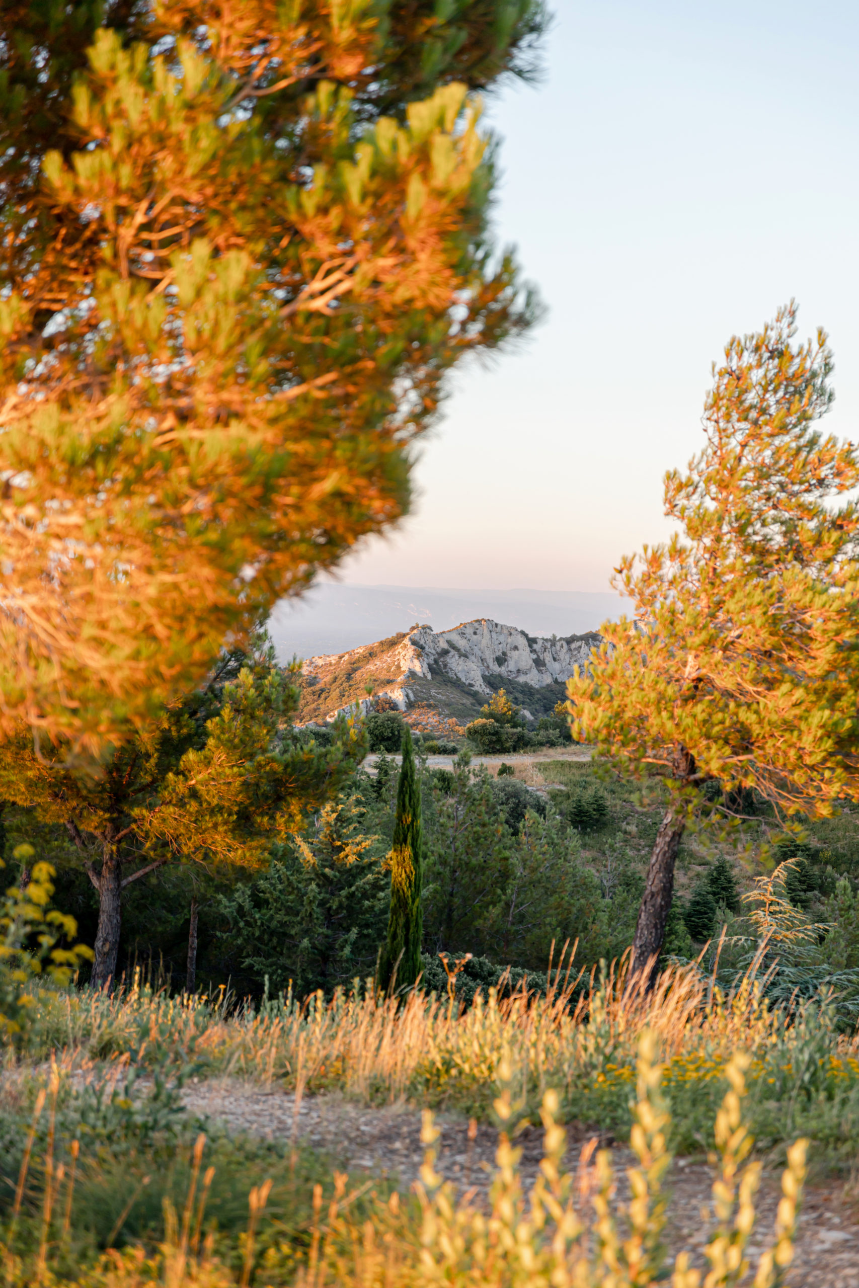 Coucher de soleil - Baux de Provence