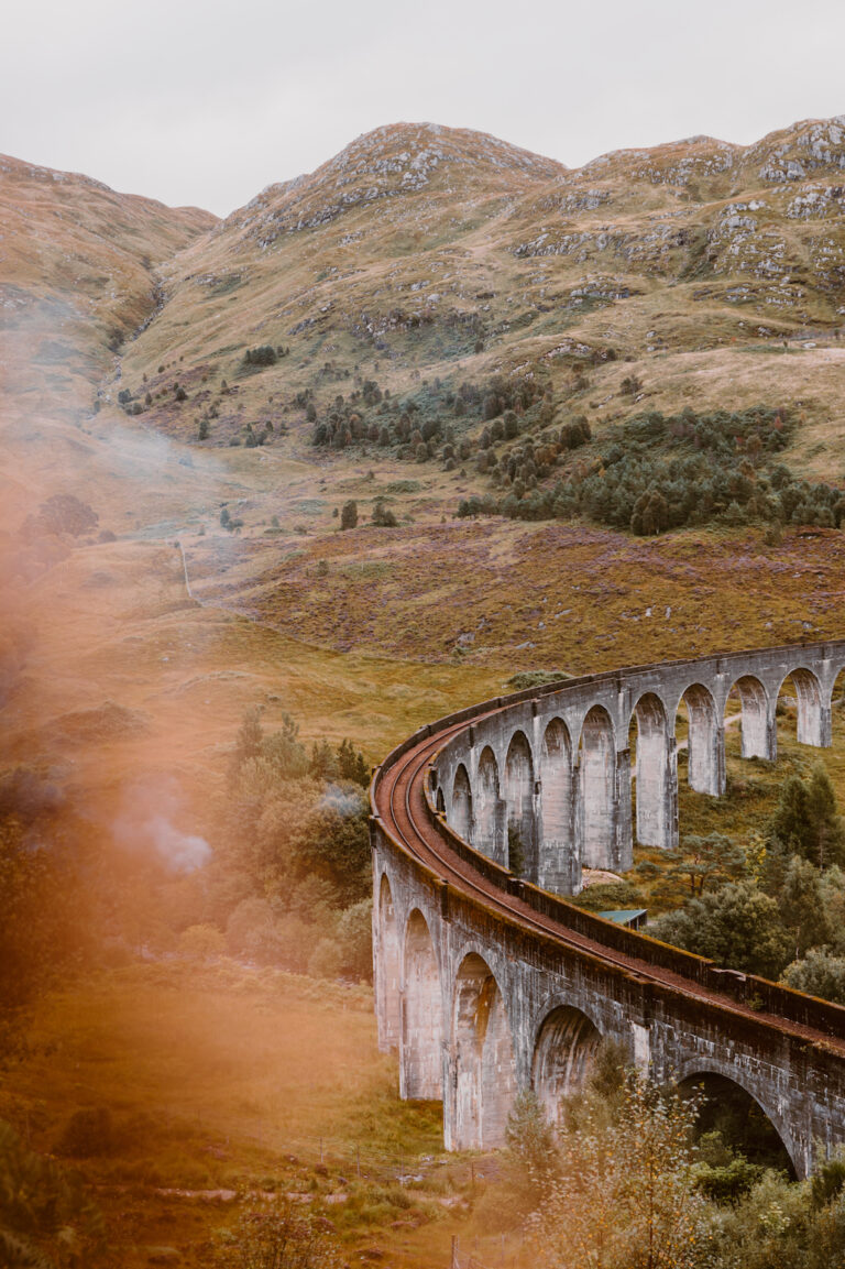 Affiche De Voyage Vintage – Viaduc De Glenfinnan (Écosse) – Impression Giclée