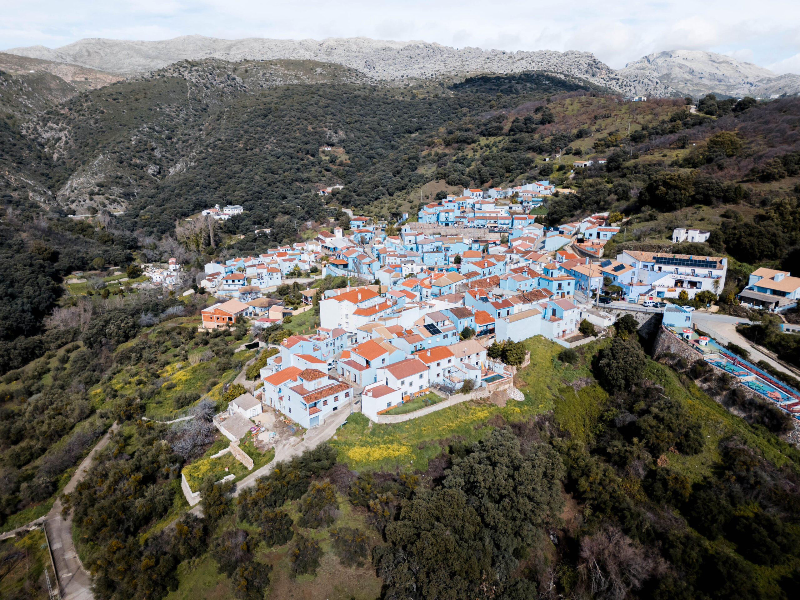 Juzcar - village bleu Andalousie
