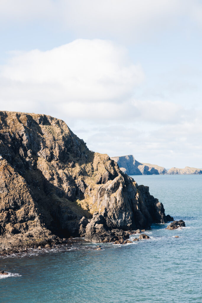 Road trip sur la Causeway Coastal Route - Kinbane Castle