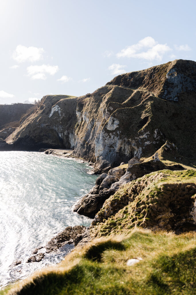 Road trip sur la Causeway Coastal Route - Kinbane Castle