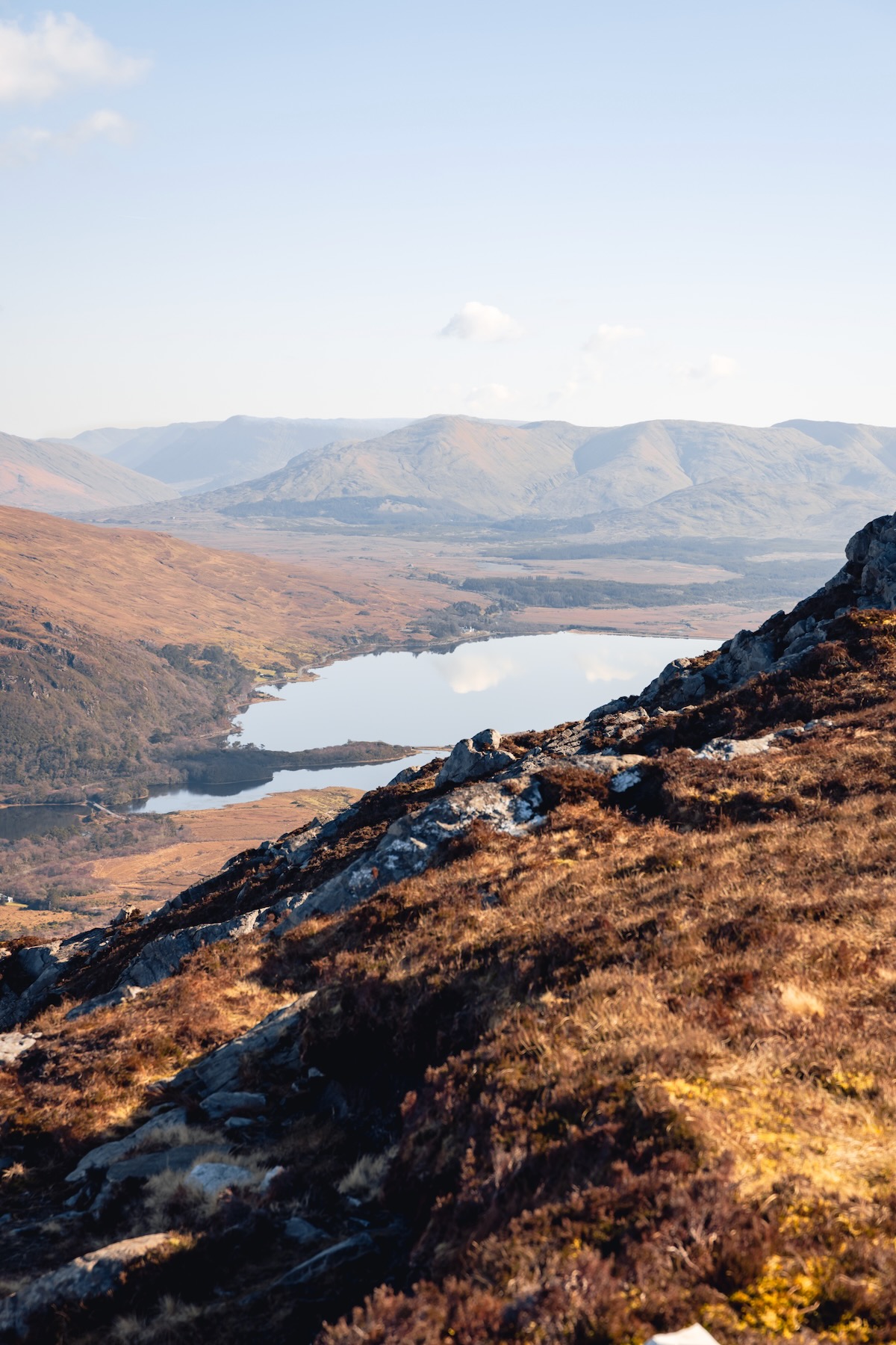 Randonnée Upper Diamond Hill - Connemara