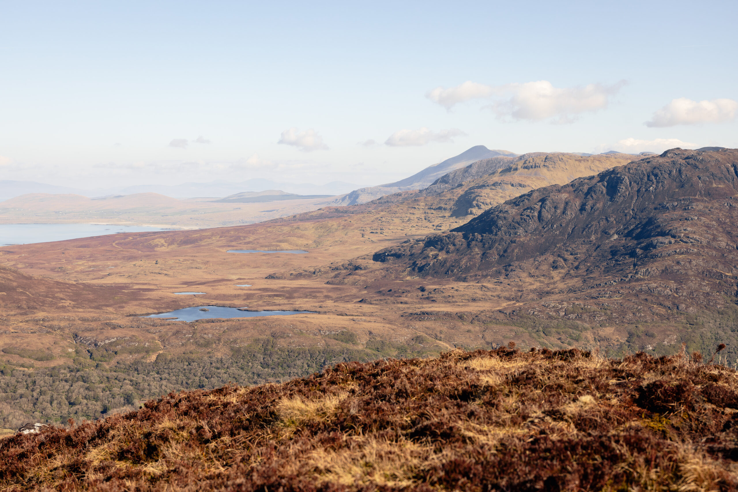 Randonnée Upper Diamond Hill - Connemara