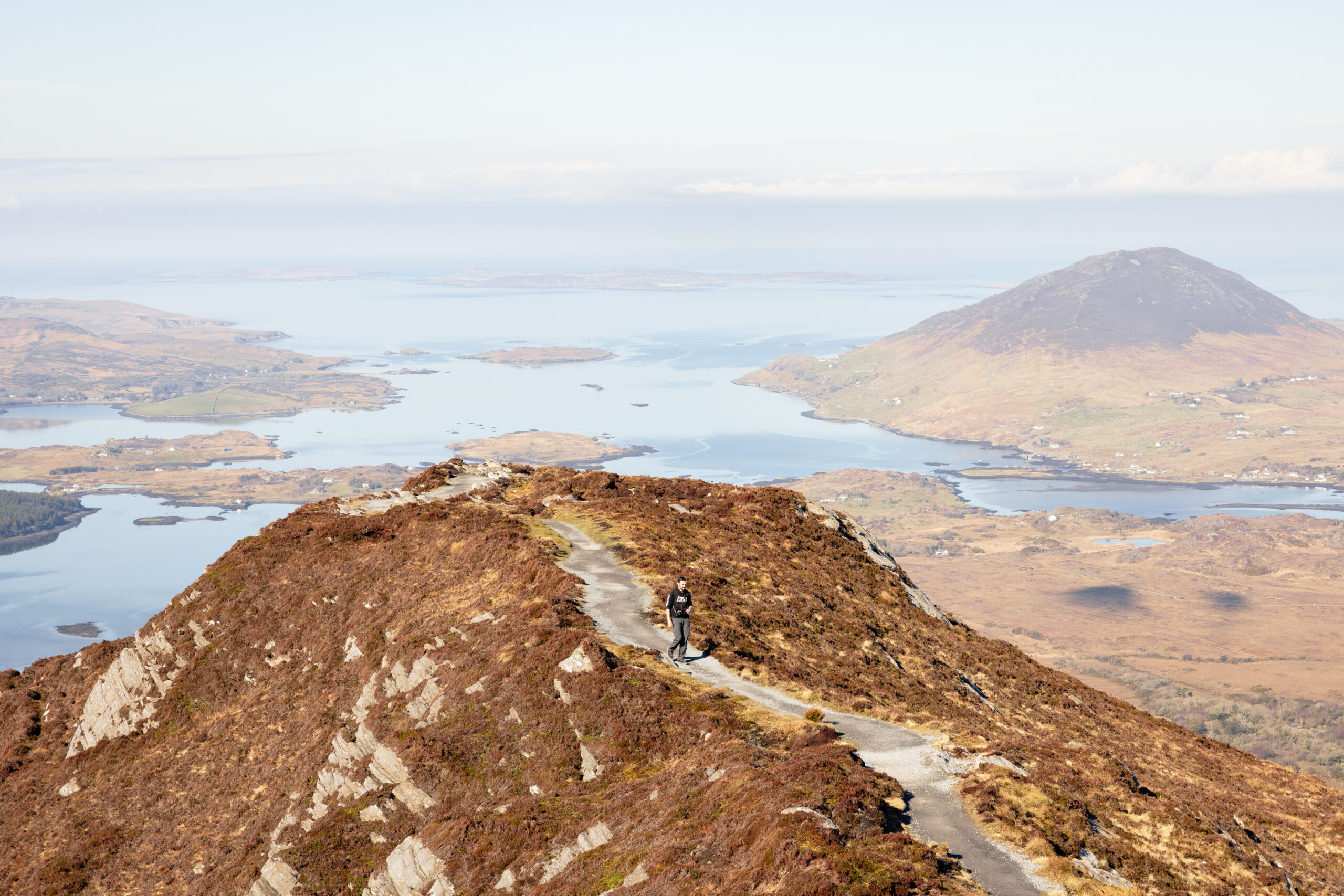 Randonnée Upper Diamond Hill - Connemara