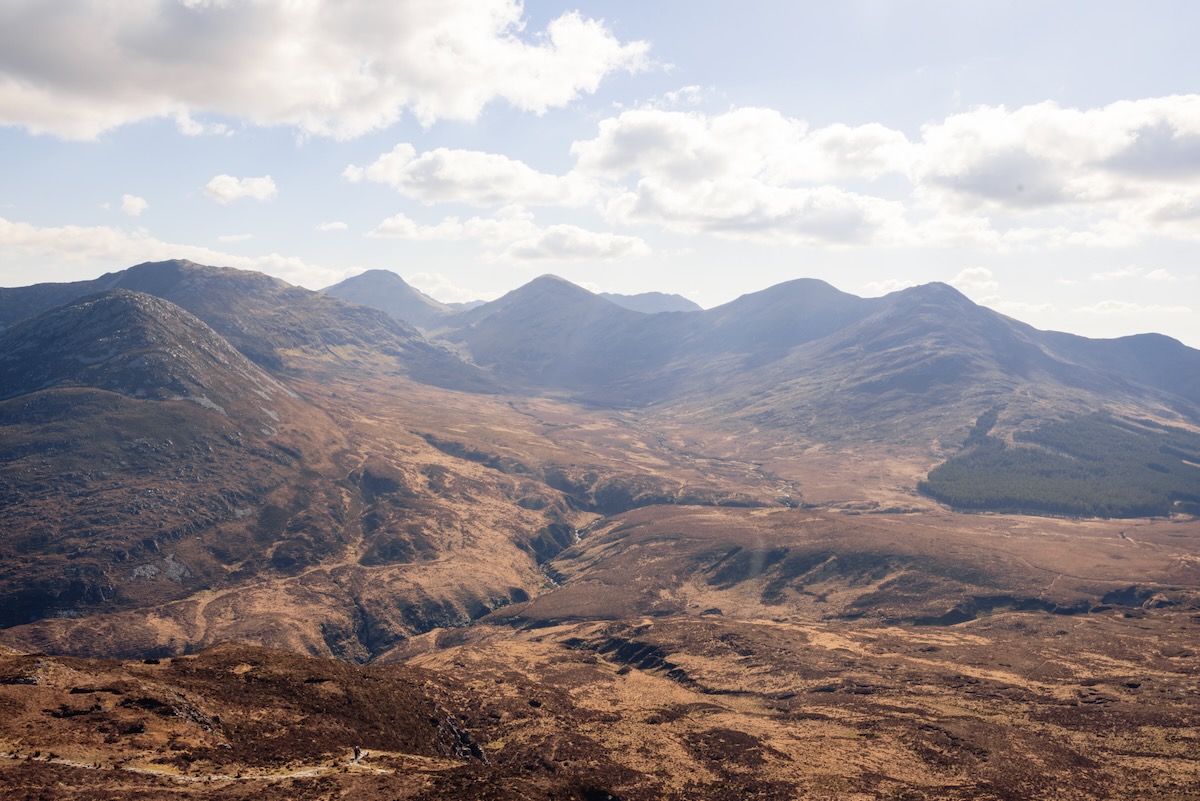 Randonnée Upper Diamond Hill - Connemara
